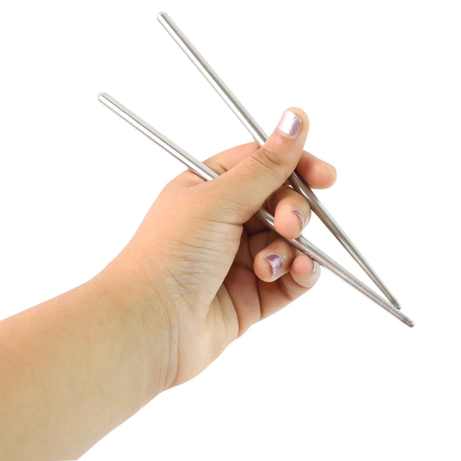 Premium Stainless Steel Reusable Chopsticks (2 Pc) Premium Stainless Steel Reusable Chopsticks (2 Pc)